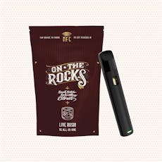 On The Rocks Miami Stardust Live Rosin Disposable 1g