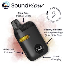 SoundView Citrus Punch Live Resin Disposable 1g