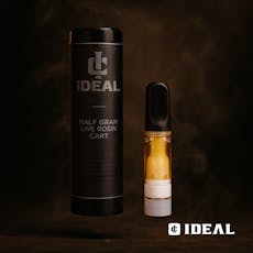 Ideal Cannabis Hash Burger Live Rosin Cartridge 0.5g