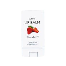 Scrub A Lil Deepa Strawberry Jumbo Lip Balm Each