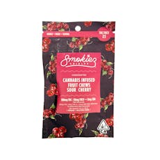 Smokiez Sour Cherry THCv:THC Fruit Chews 10pk 100mg