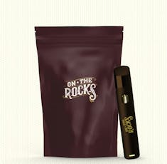On The Rocks A1 Haze Live Rosin Disposable 1g