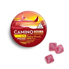 Camino Sour Raspberry Lemonade Gummies 10mg 10pk