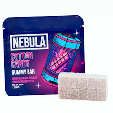 Nebula Cotton Candy Gummy Bar Gummy 100 MG