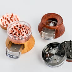 LuvBuds 78mm Zinc 4pc Grinder Paraphernalia 1 unit
