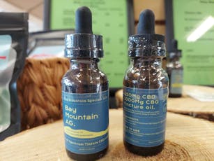 Bay Mountain AG. Tincture Oil CBD/CBG Blend Each