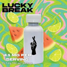 Lucky Break Fast Acting Watermelon Lime Elixir 100mg