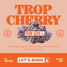 Let's Burn Trop Cherry Fun Sized Budz 7g