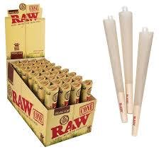 Raw Rolling Papers Organic King Size cones