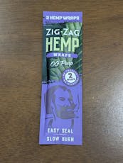 Zig-Zag Blunt Hemp Wraps 2x OG Purp