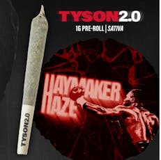Tyson 2.0 Haymaker Haze Pre-Roll 1g