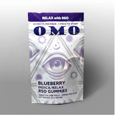 OMO Labs Blueberry RSO Gummies 10MG 10PK