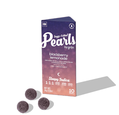Gron Pearls Blackberry Lemonade 1:1:1 THC:CBD:CBN Gummies 10MG 10PK
