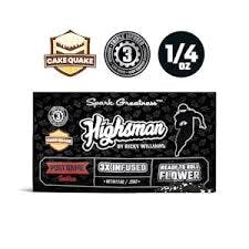 Highsman Cake Quake Infused Pre-Ground Flower 7g