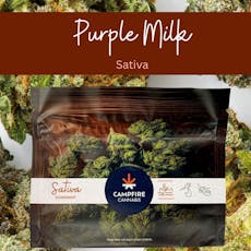Campfire Cannabis Purple Milk Flower 4g