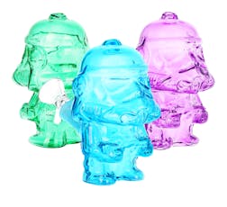 AFG Distribution Smoke Trooper Glass Bubbler | 4.5" | Assorted Each