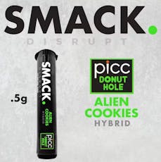 Smack Alien Cookies Donut Hole Infused Pre-Roll 0.5g
