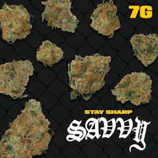 Savvy Red Gary Whole Flower 7g