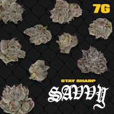 Savvy GMO Purps Whole Flower 7g