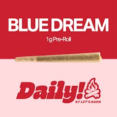 Daily! Blue Dream Pre-Roll 1g