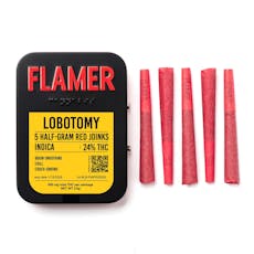 Flamer lobotomy Preroll Pack 2.5g, 5pk