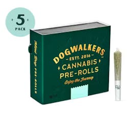 Dogwalkers Lemon Batter Pre-Rolls 0.35g | 5 pack