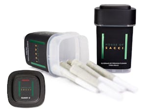House of Sacci Sunny Z Non Infused Pre-Roll Packs 0.5 G