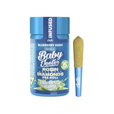 Jeeter Blueberry Kush Infused Preroll 0.5g