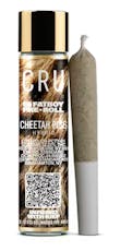 Cru Cannabis Fat Boy - Cheetah Piss Infused Pre-Roll 1 G