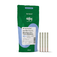 MFNY Blueberry 2.0 x Turbo Blueberry Infused Preroll 3g, 4pk