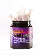 Illicit Gardens Vanilla Espresso Caramels 10mg | 10 Pack