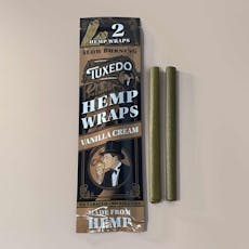 Tuxedo Vanilla Cream Hemp Wraps 2pk EACH