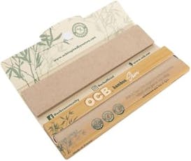 OCB Bamboo Slim Papers with Tips Each
