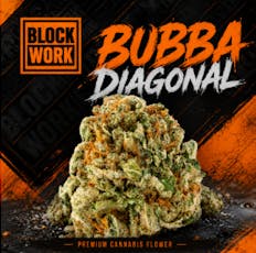 Blockwork Bubba Diagonal Whole Flower 3.5g