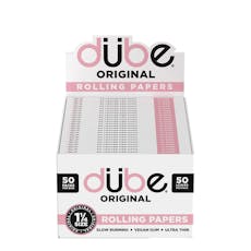 Dübe Original Pink 1 1/4 Size Rolling Papers 50 paper booklet