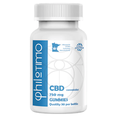 Philotimo CBD Gummies - 25mg - Mixed Fruit EACH