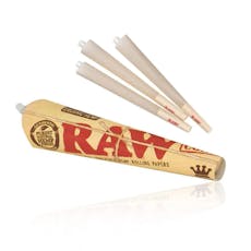 Raw Cone Classic King Size 3pk Rolling Papers Each