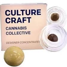 Culture Craft Cannabis Collect Modified Banana Pebbles Live Temple Ball 2g