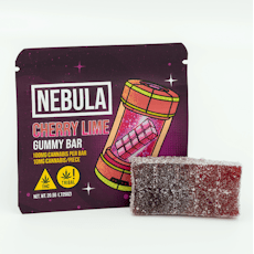 Nebula Cherry Lime Gummy Bar Gummy 100 MG