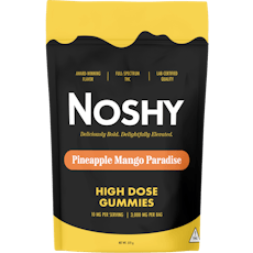 Noshy High Dose Pineapple Mango Paradise Gummies 3000mg