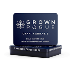 Grown Rogue Burnt Rubber Pre-Rolls 0.5g | 5pk