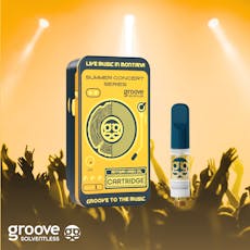 Groove Solventless Black Maple Hash Oil Cartridges 0.5g