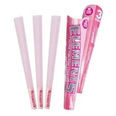 Elements Pink King Size Cones 3 Count