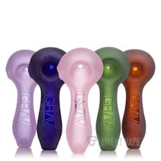 Grav Sandblasted Spoon Pipe Each