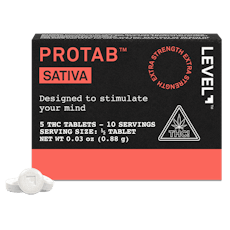 LEVEL Protab Sativa Tablets 9.15mg, 10pk