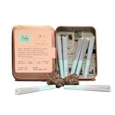 Ruby Farms Purple Hindu Kush | Doobies Preroll Pack 3.5g, 7pk