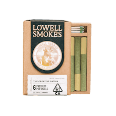 Lowell Herb Co. The Creative Preroll Pack 0.6g, 6pk