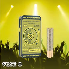 Groove Solventless Watermelon Laterz x Grape Cream Cake Hash Infused Pre-Roll Pack 0.8g Each | 3 Pack