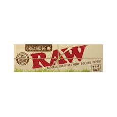 Raw 1 1/4 Organic Hemp Rolling Papers Each