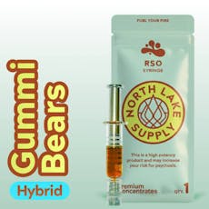 North Lake Supply Gummibears - RSO Syringe 1g